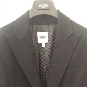 Moschino black sports coat